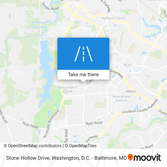 Stone Hollow Drive map