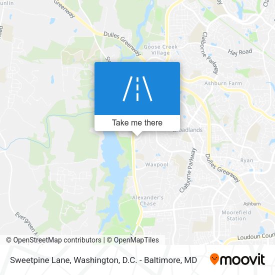 Sweetpine Lane map