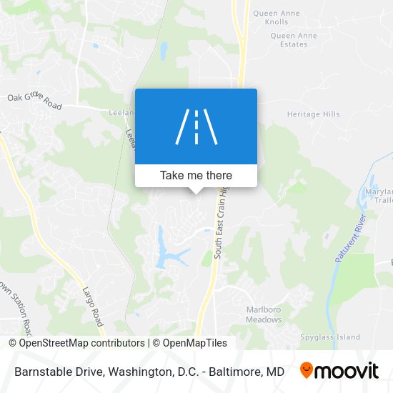 Barnstable Drive map
