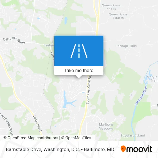 Barnstable Drive map