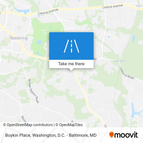 Mapa de Boykin Place