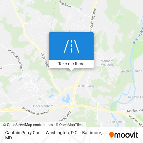 Captain Perry Court map