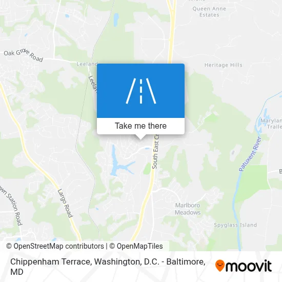 Chippenham Terrace map