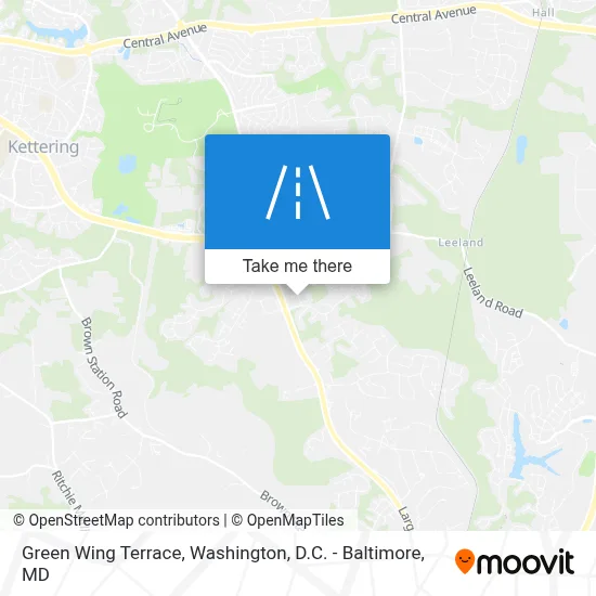 Green Wing Terrace map