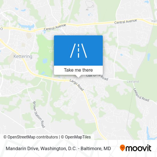 Mapa de Mandarin Drive
