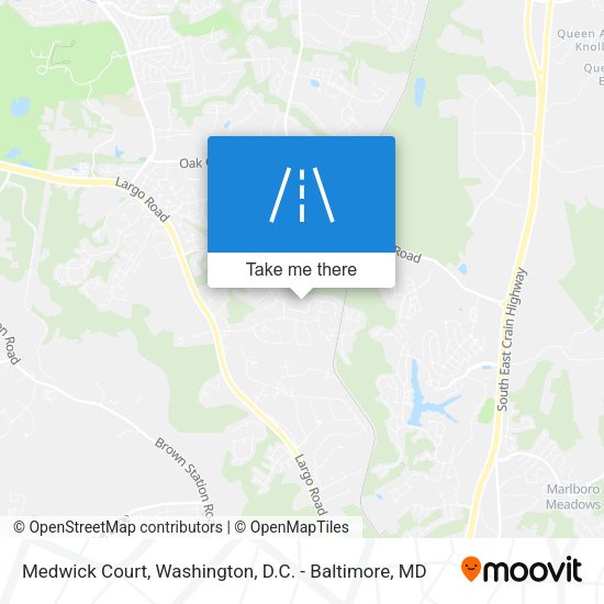 Mapa de Medwick Court