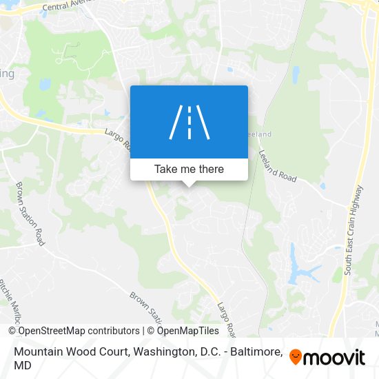 Mapa de Mountain Wood Court