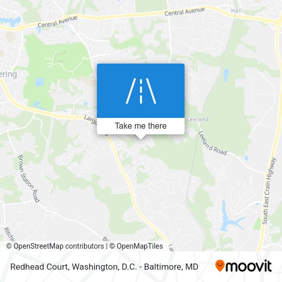 Redhead Court map
