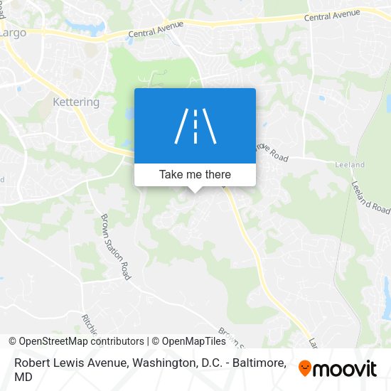 Mapa de Robert Lewis Avenue