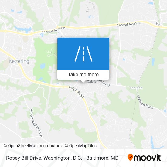 Rosey Bill Drive map