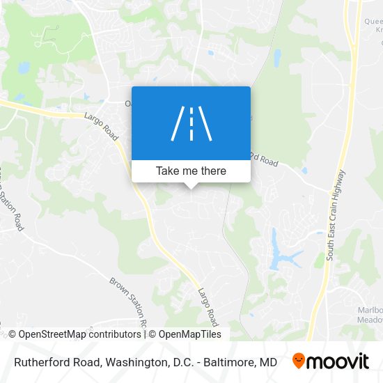 Rutherford Road map