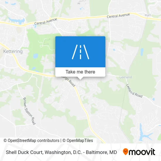 Shell Duck Court map