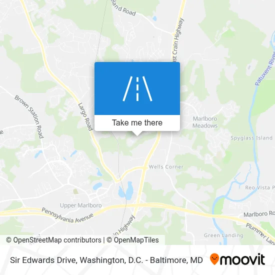 Sir Edwards Drive map