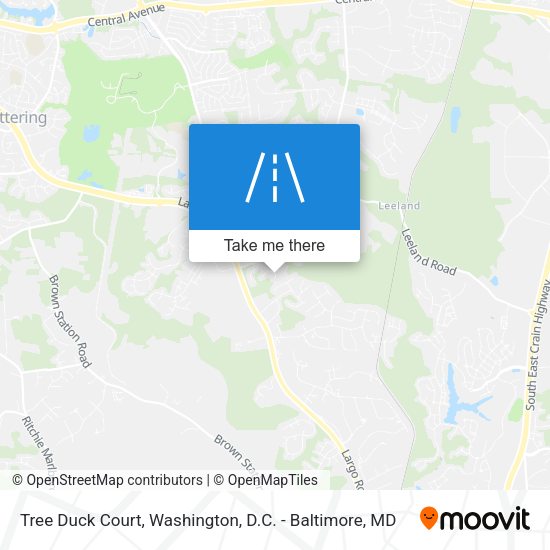 Tree Duck Court map