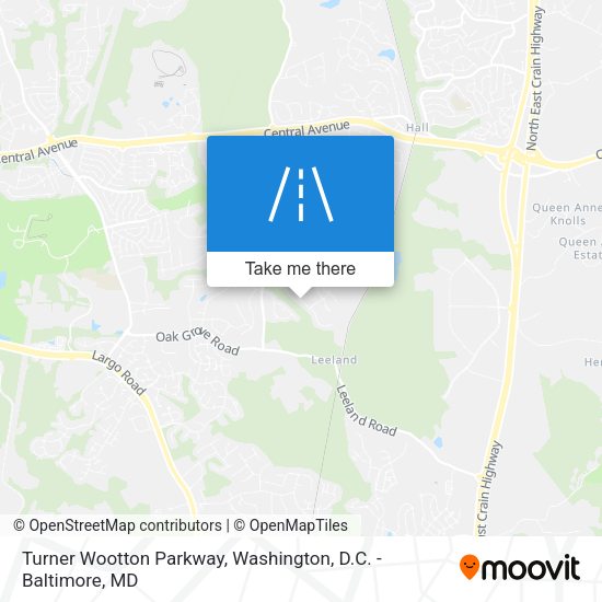 Mapa de Turner Wootton Parkway
