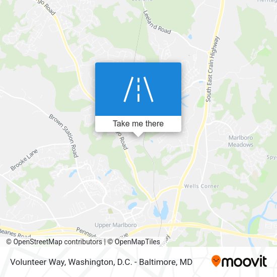 Mapa de Volunteer Way