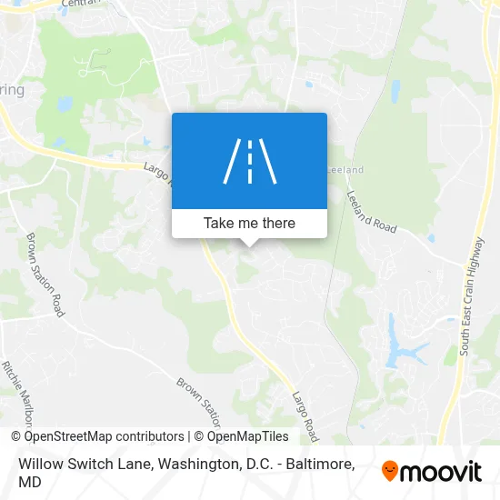 Willow Switch Lane map