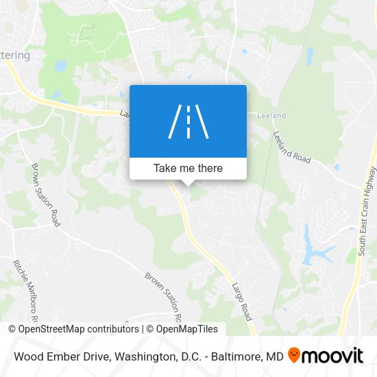 Wood Ember Drive map