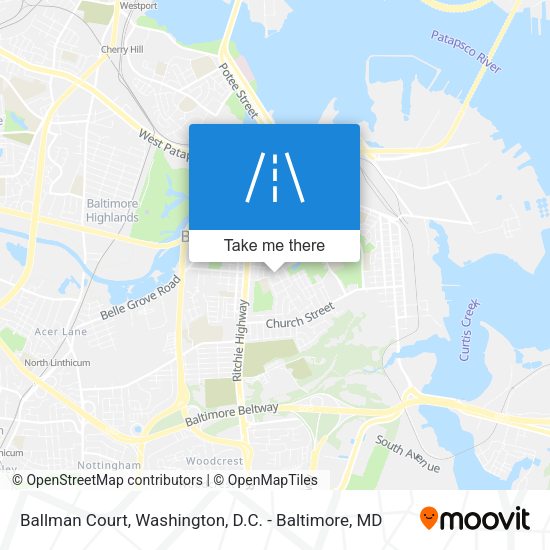 Ballman Court map