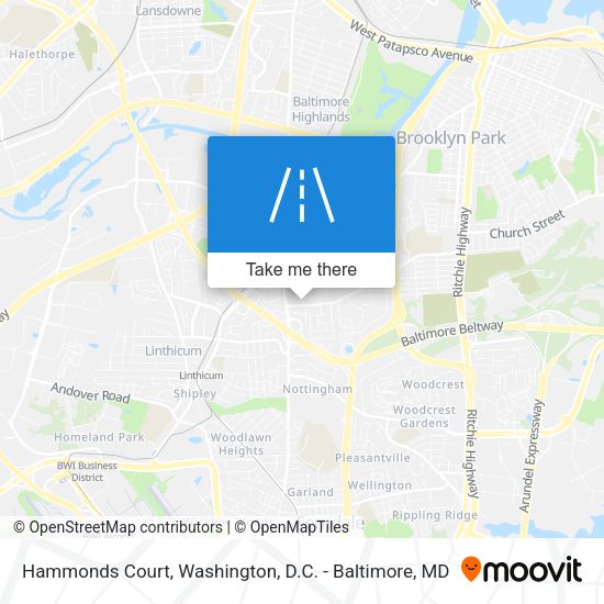 Hammonds Court map