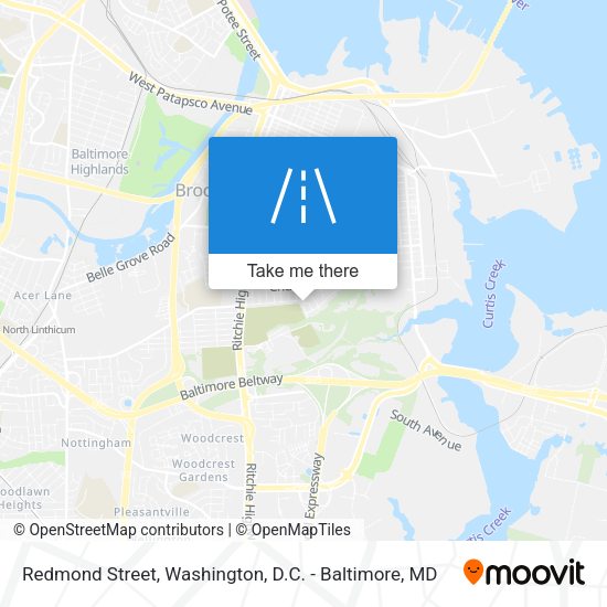 Redmond Street map
