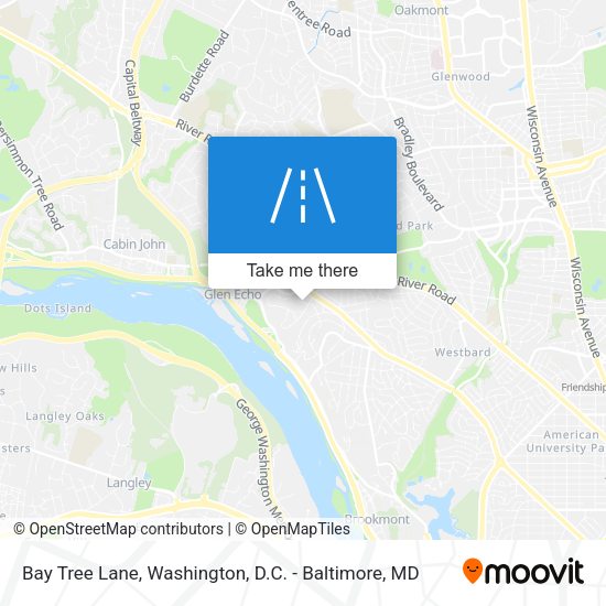 Bay Tree Lane map