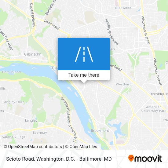Scioto Road map