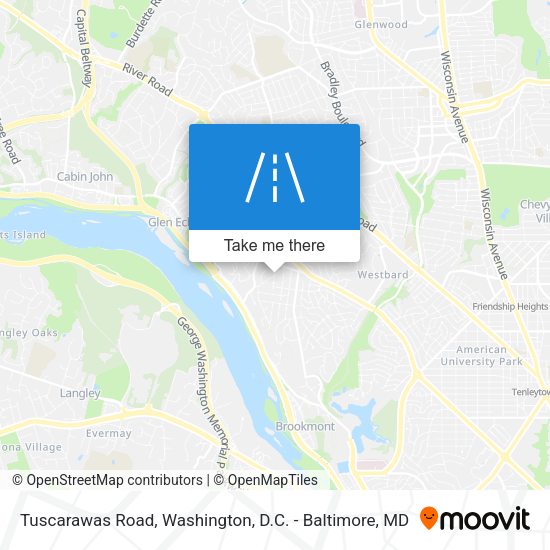 Mapa de Tuscarawas Road