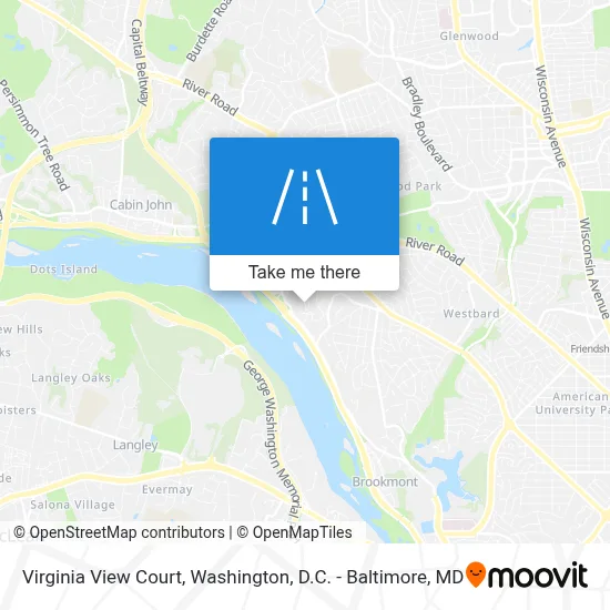 Virginia View Court map