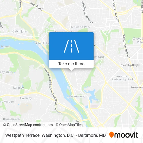 Westpath Terrace map