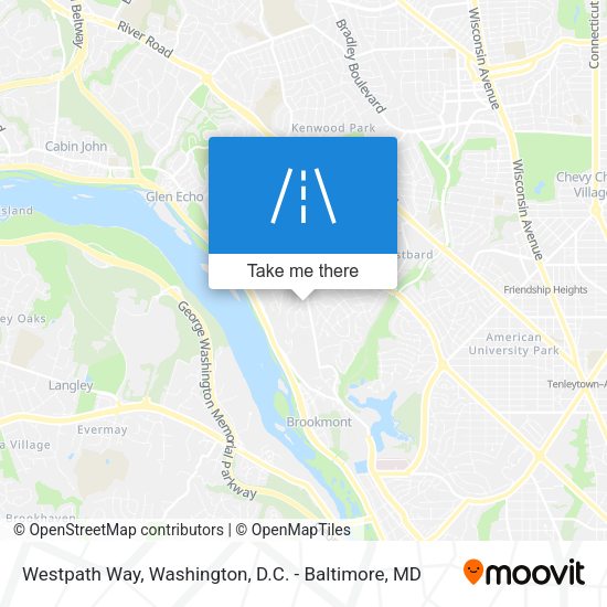 Westpath Way map