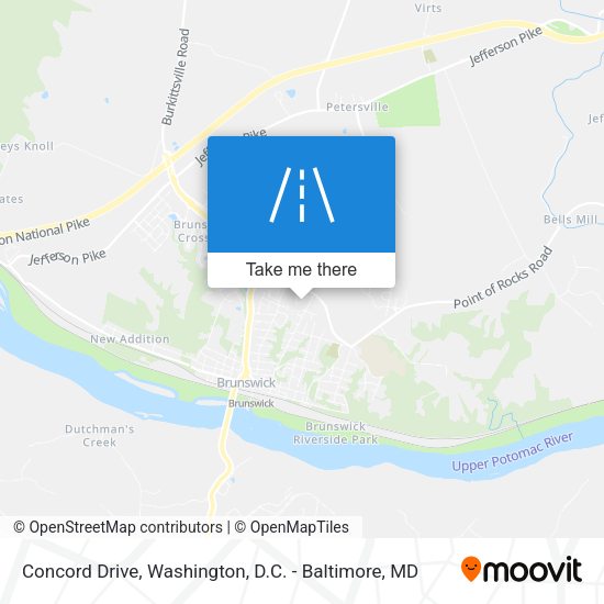 Mapa de Concord Drive
