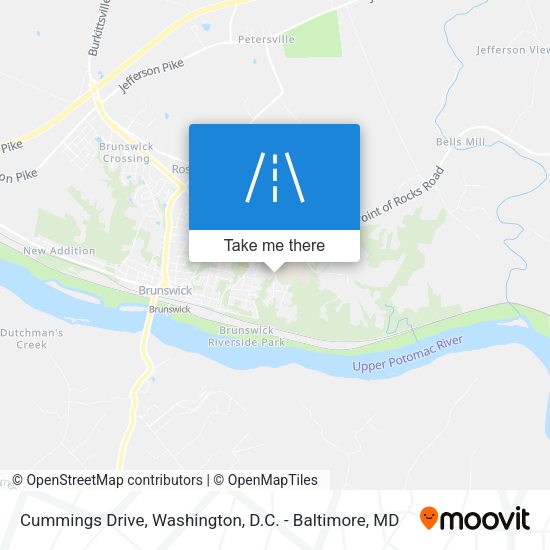 Mapa de Cummings Drive