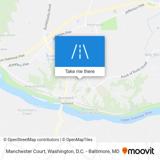 Manchester Court map