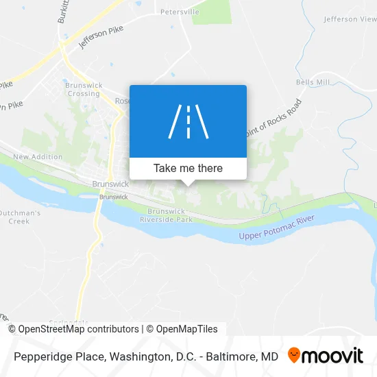 Pepperidge Place map