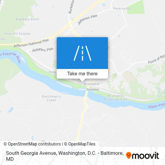 South Georgia Avenue map