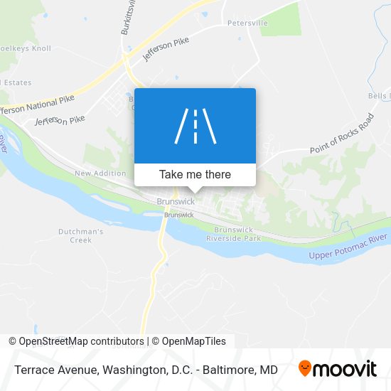 Terrace Avenue map