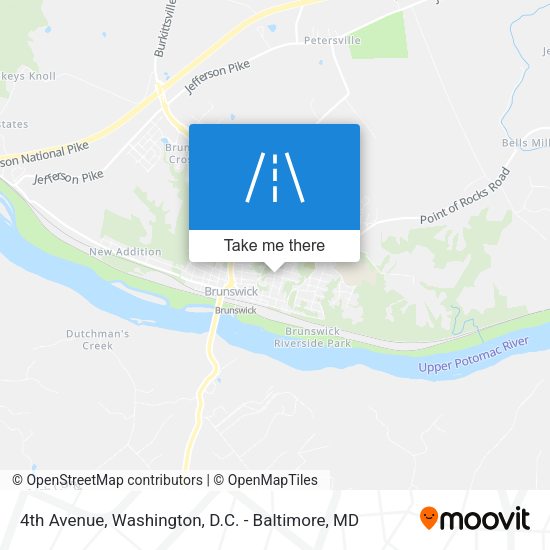 4th Avenue map