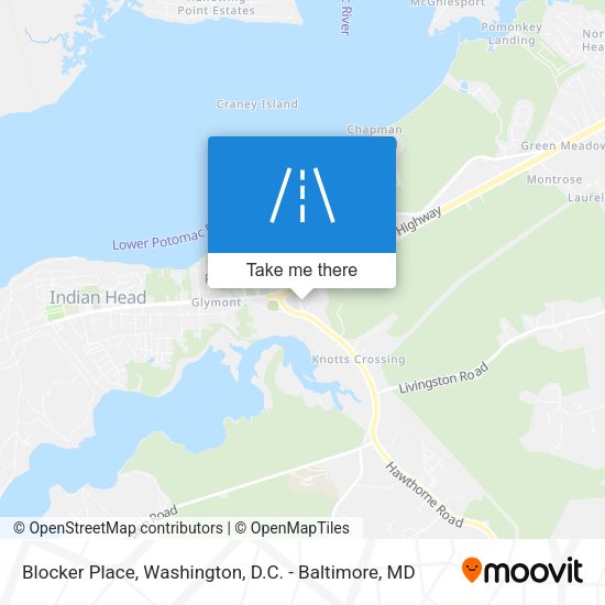 Blocker Place map