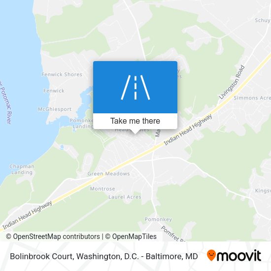 Mapa de Bolinbrook Court