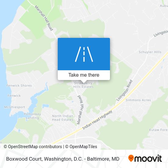 Boxwood Court map