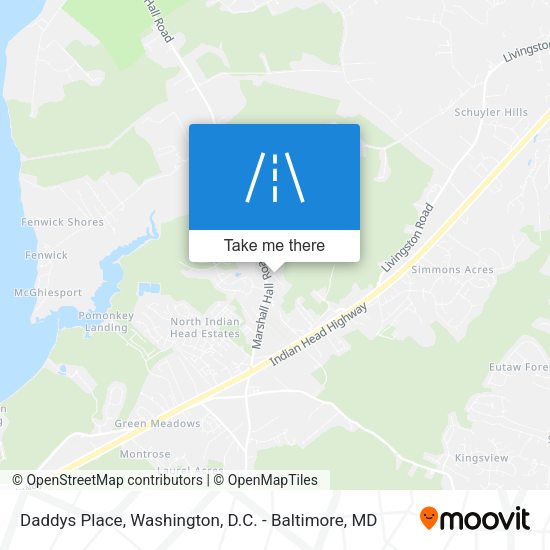 Mapa de Daddys Place