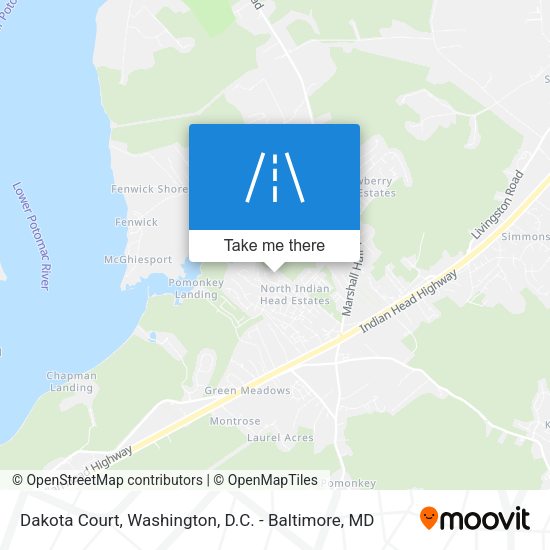 Dakota Court map
