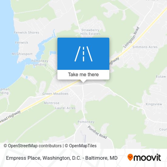 Empress Place map