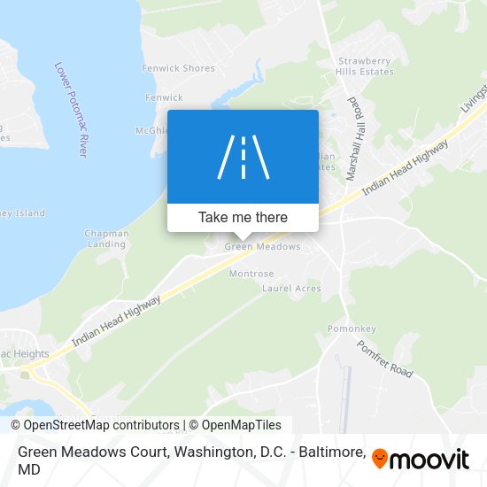 Green Meadows Court map