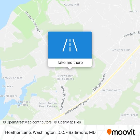 Heather Lane map