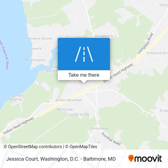 Jessica Court map