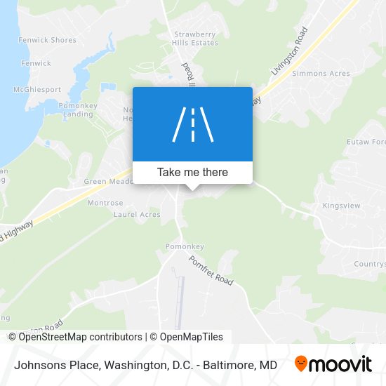 Johnsons Place map
