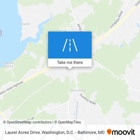 Laurel Acres Drive map