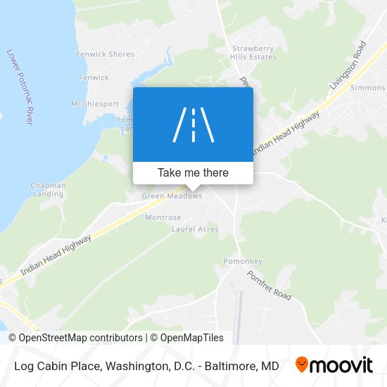 Mapa de Log Cabin Place